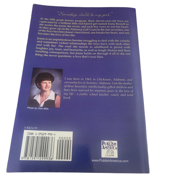 Rare First Printing Free Blue Forever by Joyce Sterling Scarborough Signed Dated - Picture 2 of 7